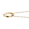 UC Irvine Monica Rich Kosann Poesy Ring Necklace in Gold - Image 3