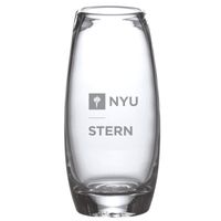 NYU Stern Glass Addison Vase by Simon Pearce