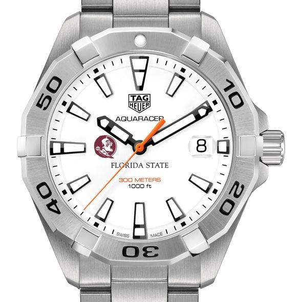 Florida State University Men's TAG Heuer Steel Aquaracer