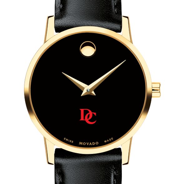 Davidson Women's Movado Gold Museum Classic Leather - Image 1