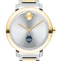 University of Connecticut Women's Movado Two-Tone Bold 34