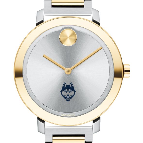University of Connecticut Women's Movado Two-Tone Bold 34 - Image 1
