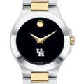 Houston Women's Movado Collection Two-Tone Watch with Black Dial - Image 1