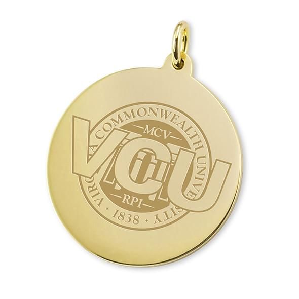 VCU 14K Gold Charm