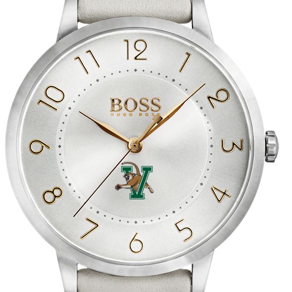 University of Vermont Women's BOSS White Leather from M.LaHart