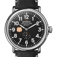 UT Dallas Shinola Watch, The Runwell 47mm Black Dial