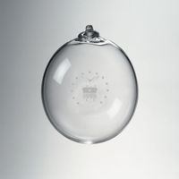 USAFA Glass Ornament by Simon Pearce