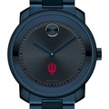 click to view Indiana University Men's Movado BOLD Blue Ion with Bracelet - Image 1