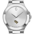 UCF Men's Movado Collection Stainless Steel Watch with Silver Dial - Image 1
