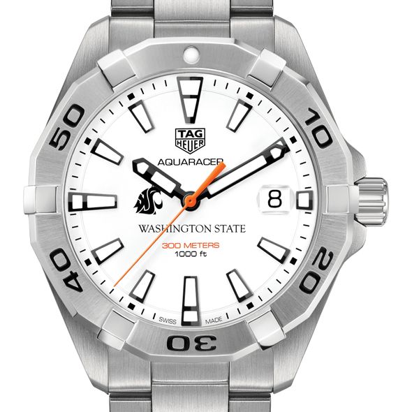 Washington State University Men's TAG Heuer Steel Aquaracer