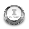 University of Illinois Pewter Paperweight - Image 1