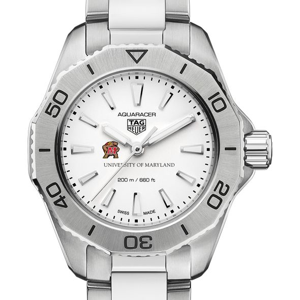 Maryland Women's TAG Heuer Steel Aquaracer with Silver Dial - Image 1