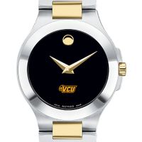 VCU Women's Movado Collection Two-Tone Watch with Black Dial