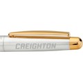 Creighton Fountain Pen in Sterling Silver with Gold Trim - Image 2