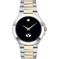 BYU Men's Movado Collection Two-Tone Watch with Black Dial - Image 2