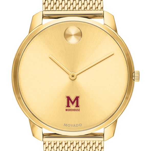 Morehouse Men's Movado Bold Gold 42 with Mesh Bracelet - Image 1