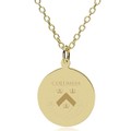 Columbia 18K Gold Pendant & Chain - Image 1