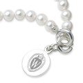 Wisconsin Pearl Bracelet with Sterling Silver Charm - Image 2