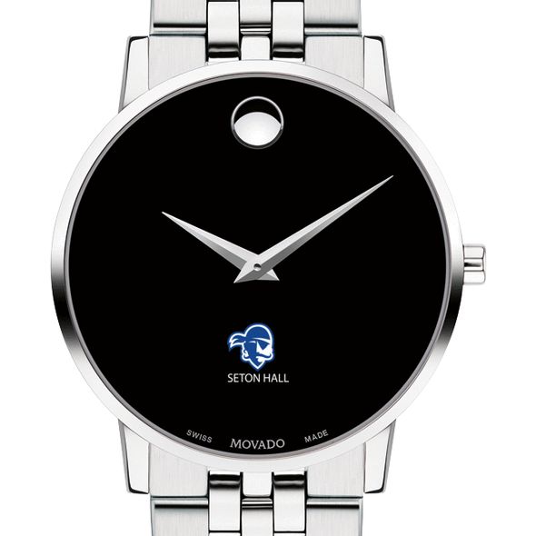 Seton Hall Men's Movado Museum with Bracelet - Image 1