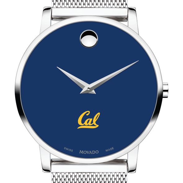 Berkeley Men's Movado Museum with Blue Dial & Mesh Bracelet