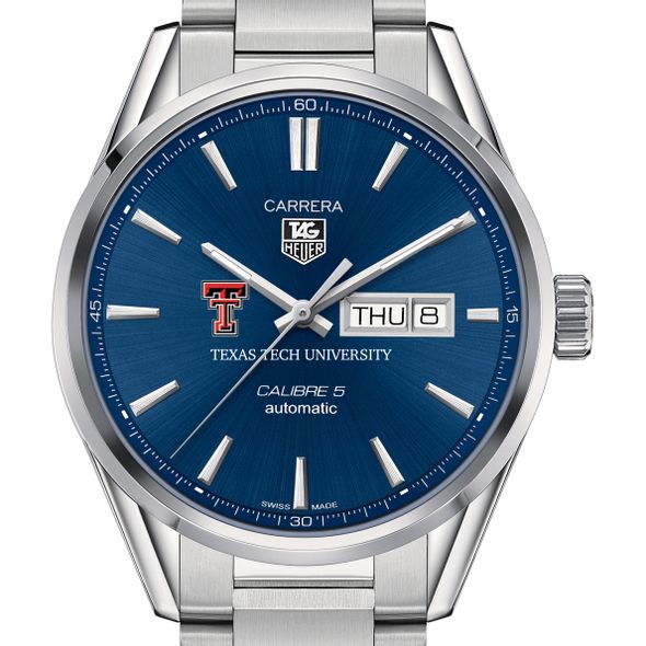 Texas Tech Men's TAG Heuer Carrera with Day-Date