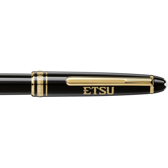 East Tennessee State University Montblanc Meisterstück Classique Rollerball Pen in Gold