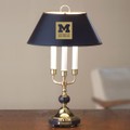 University of Michigan Lamp in Brass & Marble - Image 1