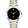 Cincinnati Men's Movado Collection Two-Tone Watch with Black Dial - Image 2