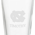 University of North Carolina 16 oz Pint Glass - Image 3