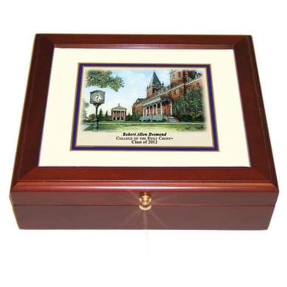 Holy Cross Eglomise Desk Box