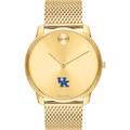 University of Kentucky Men's Movado Bold Gold 42 with Mesh Bracelet - Image 2