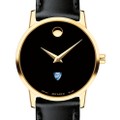 Johns Hopkins Women's Movado Gold Museum Classic Leather - Image 1