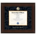 University of Miami Excelsior Diploma Frame - Image 1