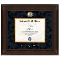 University of Miami Excelsior Diploma Frame