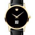 BU Women's Movado Gold Museum Classic Leather - Image 1