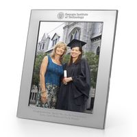 Georgia Tech Polished Pewter 8x10 Picture Frame
