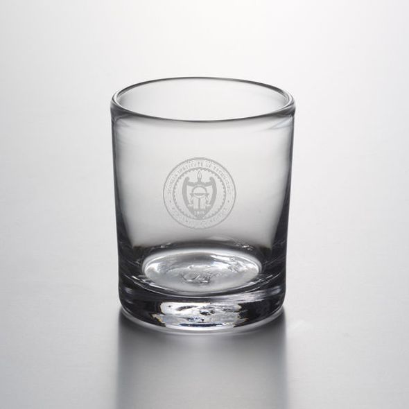 Georgia Tech Double Old Fashioned Glass by Simon Pearce - Image 1