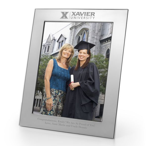 Xavier Polished Pewter 8x10 Picture Frame - Image 1