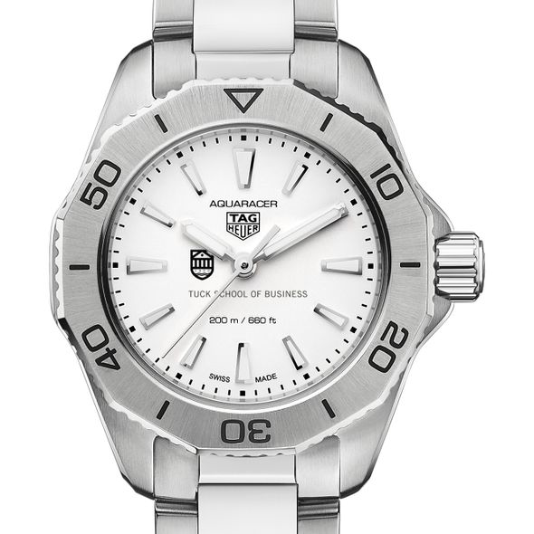 Tuck Women's TAG Heuer Steel Aquaracer with Silver Dial - Image 1