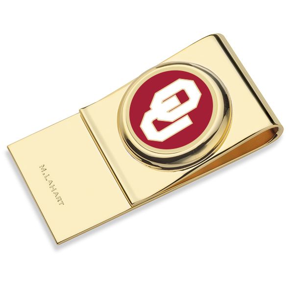 Oklahoma Enamel Money Clip