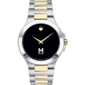 Morehouse Men's Movado Collection Two-Tone Watch with Black Dial - Image 2
