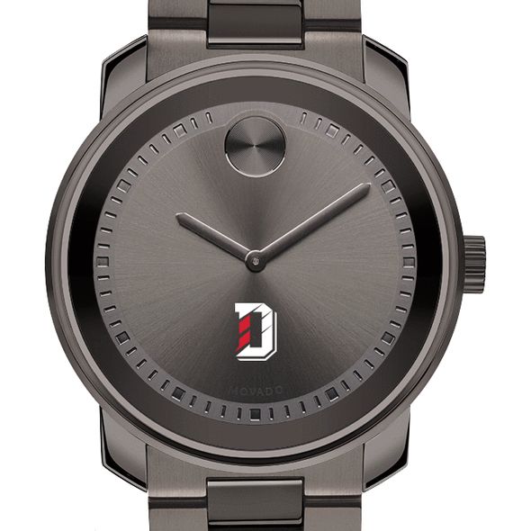 Davidson College Men's Movado BOLD Gunmetal Grey