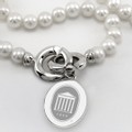 Ole Miss Pearl Necklace with Sterling Silver Charm - Image 2