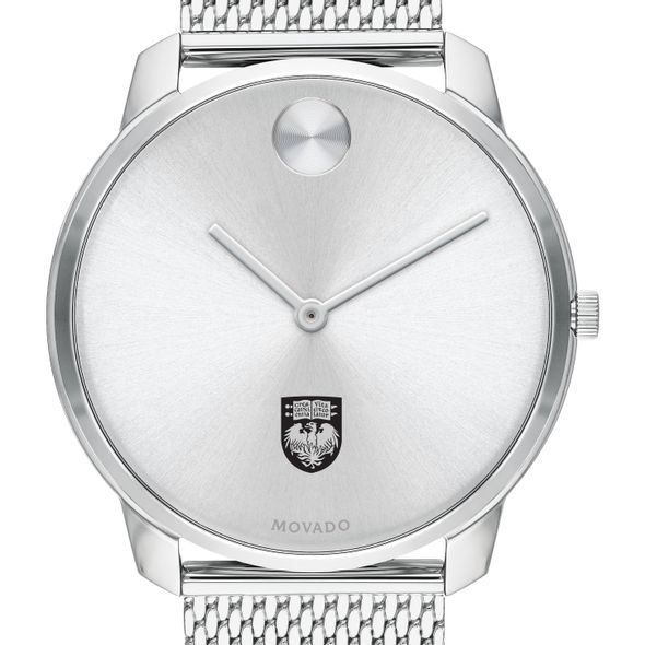 University of Chicago Men's Movado Stainless Bold 42 - Image 1