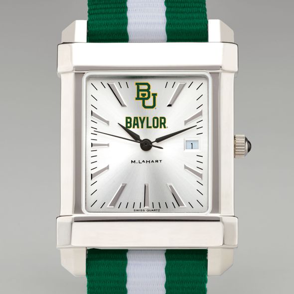 Baylor University Collegiate Watch with NATO Strap for Men - Image 1