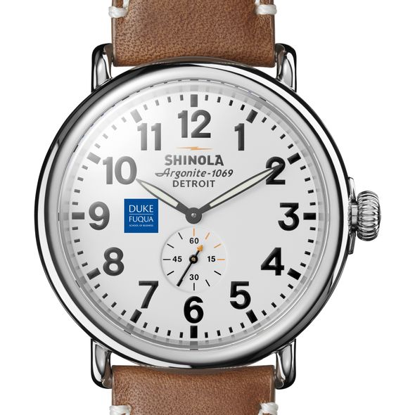 Duke Fuqua Shinola Watch, The Runwell 47mm White Dial