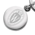 Wisconsin Sterling Silver Insignia Key Ring - Image 2