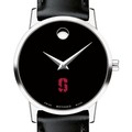 Stanford Women's Movado Museum with Leather Strap - Image 1