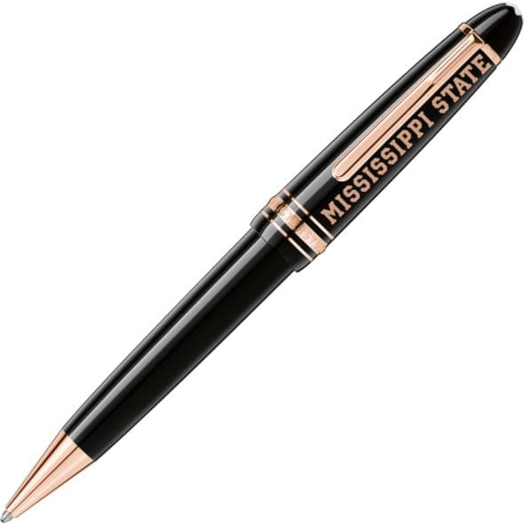 Mississippi State Montblanc Meisterstück LeGrand Ballpoint Pen in Red Gold