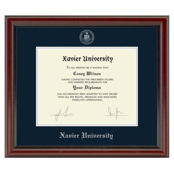 Xavier Diploma Frame, the Fidelitas - Image 1